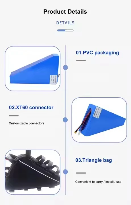 GEB Triangle Ebike Battery Details